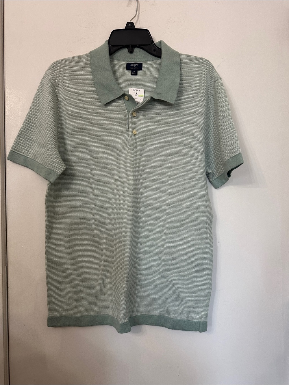 J. Crew Factory Mint Green Men's Polo Shirt